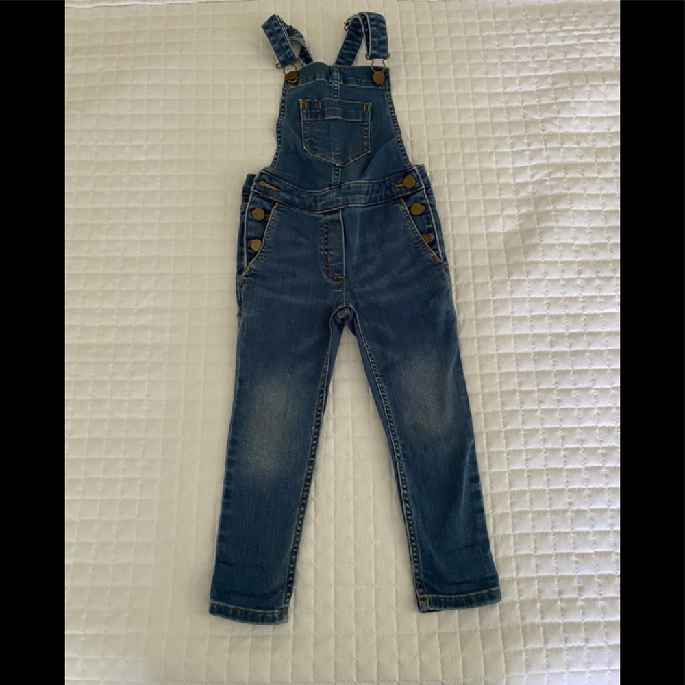 Crew Cuts Girls’ Stretch Denim Overall Size 4